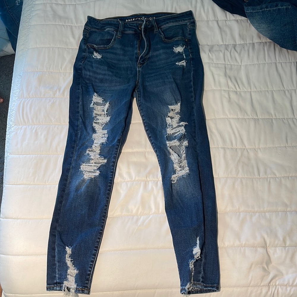 American Eagle high rise jegging. Good condition